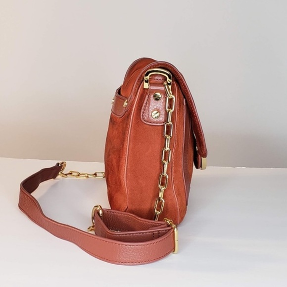 FREE SHIPPING! RARE Vintage Tory Burch Saddlebag! - Picture 9 of 12